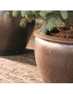 MACETA CAMPANA GRES 40CM 2