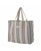 BOLSA DE COMPRAS TRINA AZUL ALGODON L47XH410XW16CM