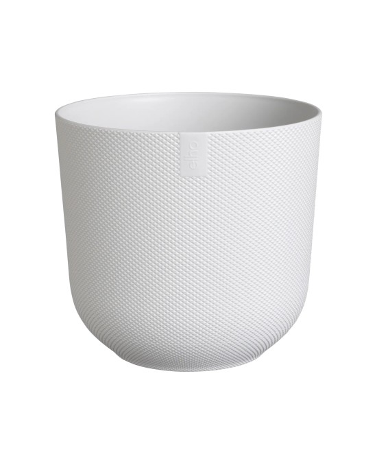 Maceta Jazz Redonda Blanco Sedoso 35 cm  Elegancia y Estilo para tu Hogar o Terraza

