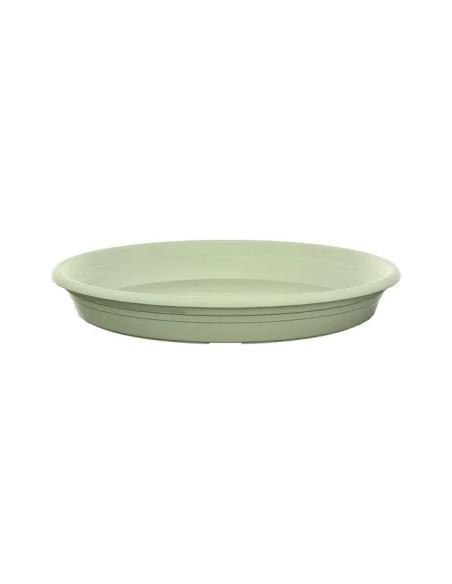 Plato Redondo Universal 19 cm Verde  Protección para Macetas Pequeñas | Endanea Garden