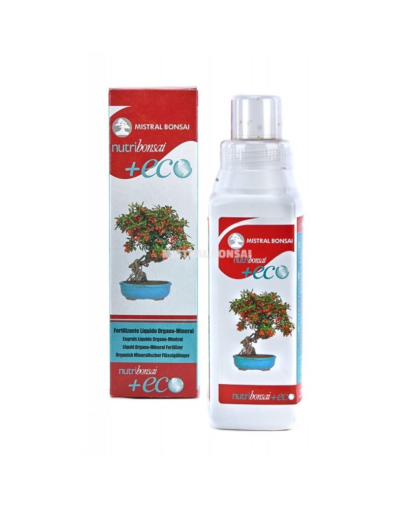Abono NUTRIBONSAI ECO 250 ml  Fertilizante líquido organo-mineral para bonsáis

