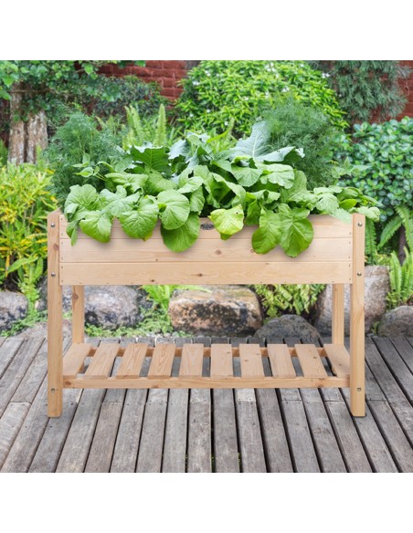 Huerto Urbano 119x41x78 cm Esschert | Ideal para terrazas y balcones