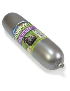 Natural Wet Pavo y Verduras 500g | Comida Húmeda Natural para Perros Sin Cereales