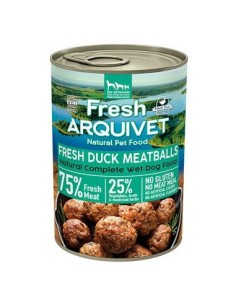 ARQUIVET FRESH DUCK MEATBALLS 400GR