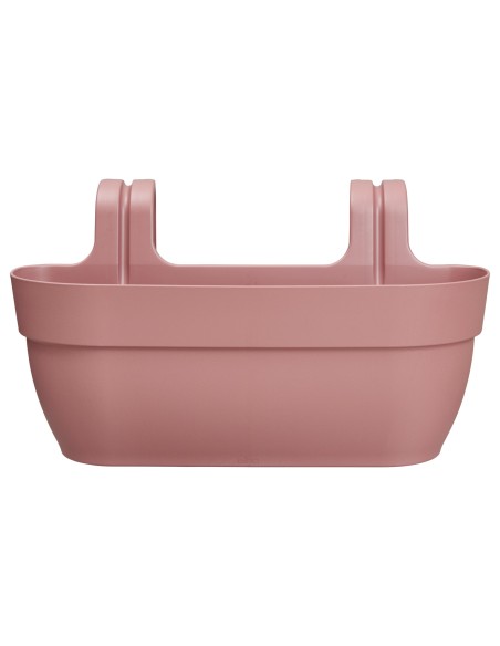 Maceta Vibia Campana Easy Hanger Rosa | Maceta Colgante para Barandillas | Endanea Garden