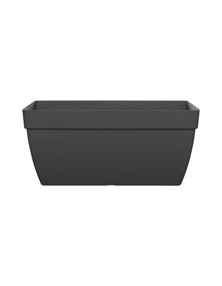 Jardinera Paris 60cm Antracita  Elegante y Resistente para Balcones, Terrazas e Interiores | Endanea Garden