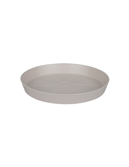 Plato Loft Redondo 17 cm Gris  Protección Elegante para Macetas