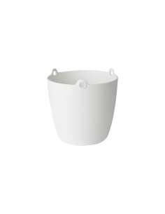 Maceta Colgante Brussel 18 cm Blanca  Decoración Moderna y Elegante para Interior y Exterior | Endanea Garden