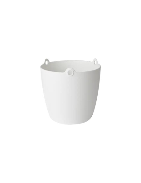 Maceta Colgante Brussel 18 cm Blanca  Decoración Moderna y Elegante para Interior y Exterior | Endanea Garden

