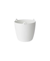 Maceta Colgante Brussel 18 cm Blanca  Decoración Moderna y Elegante para Interior y Exterior | Endanea Garden

