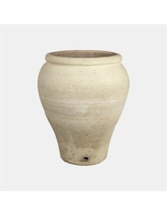 Maceta Tinaja Fajo Terracota 36x30 cm  Elegancia Rústica y Durabilidad para Jardín e Interior