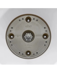 Maceta Loft Redonda con Ruedas 40cm Blanca | Estilo y Funcionalidad | Endanea Garden 2