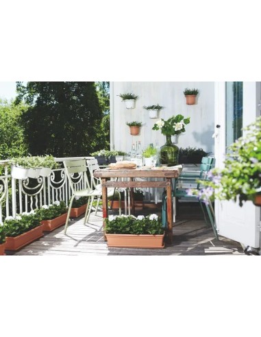 PLATO G.B. RECTANGULAR 40CM TERRA