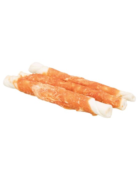 3 Rollitos con Pollo Denta Fun 17 cm 140 g | Snack Dental para Perros | Endanea Mascotas