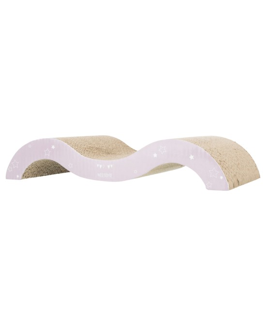 ONDA RASCADORA JUNIOR 38X7X18CM LILA CLARO/M