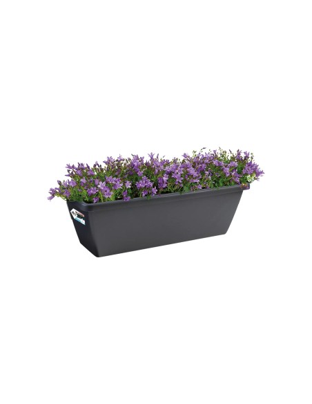 Jardinera Barcelona 50 cm Antracita | Estilo Elegante y Funcional para Jardines y Terrazas | Endanea Garden