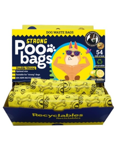 BOLSA HIGIENICA PERROS STRONG POO LIMON