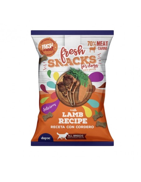Fresh Snacks Cordero 70gr | Snack Natural y Nutritivo para Perros