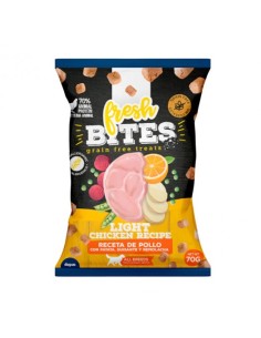 FRESH BITES GRAIN FREE SNACKS LIGHT CHICKEN RECIPE 70GR