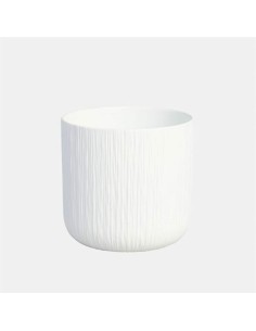 Maceta Sita Air Blanco 18.5x18 cm Herstera  Diseño Moderno y Duradero