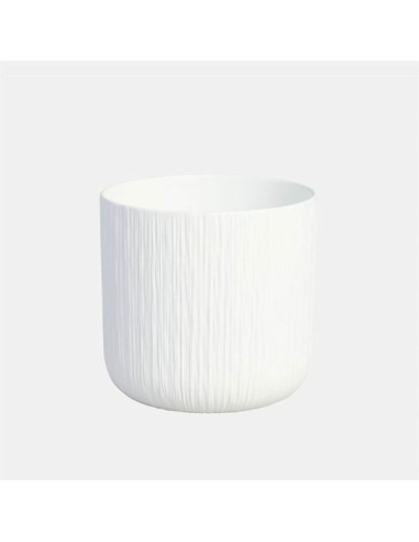 Maceta Sita Air Blanco 18.5x18 cm Herstera  Diseño Moderno y Duradero

