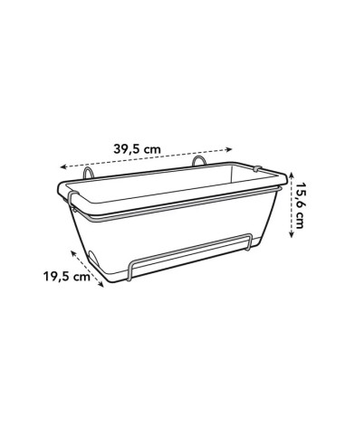 JARDINERA BARCELONA 40  PISTACHO MIEL