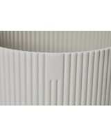 Maceta Vibes Fold Round Mini 14 cm Blanco  Moderna y Elegante para Plantas Pequeñas | Endanea Garden