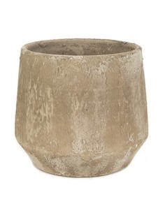 Macetero Tamu 19x17 cm Marrón | Decoración Rústica y Natural para Interiores