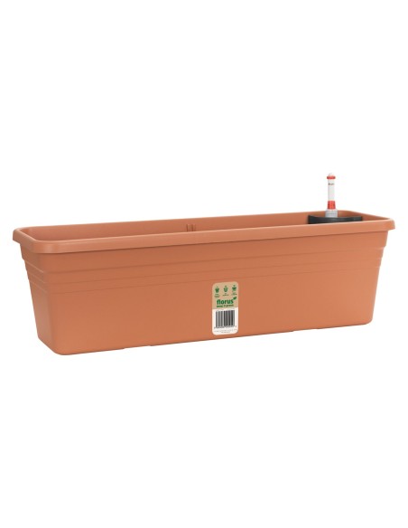 Maceta Balcón Watersys 60 cm Terra con Autorriego | Decoración y Funcionalidad | Endanea Garden