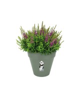 Maceta Loft Urban Redonda 25cm Antracita | Diseño Moderno y Funcional | Endanea Garden
