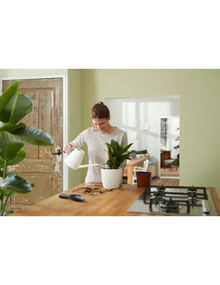 Hidrojardinera Insert 33cm Negro  Autorriego y Diseño Moderno para tu Jardín y Hogar

