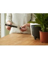 Hidrojardinera Insert 28cm Negro  Autorriego y Diseño Elegante para tu Jardín y Hogar

