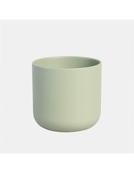Maceta Sita Verde Menta 18.5x18 cm  Herstera Decorativa

