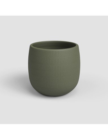 Maceta Aura 29 MA Verde Oliva | Resistente y Elegante para Plantas Medianas

