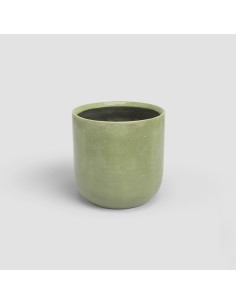 Maceta Jupiter 25cm Verde Agua  Decorativa, resistente y perfecta para plantas medianas

