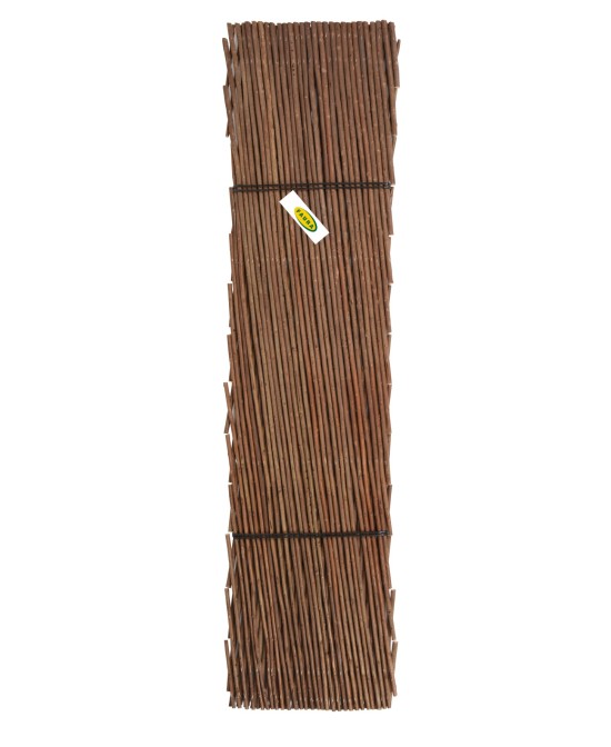 Celosía de Mimbre Natural para Jardín, Terraza o Balcón  Decorativa, Ecológica, Resistente al Clima y Fácil de Instalar

