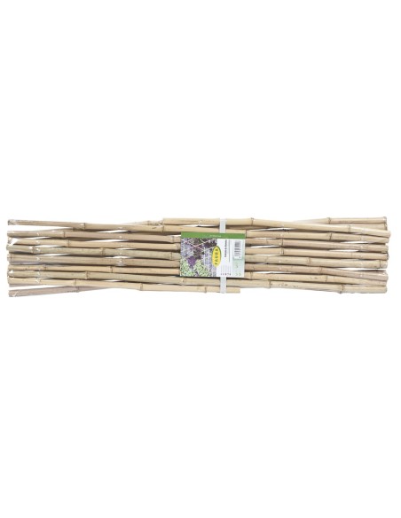 Celosía de Bambú Natural | Privacidad y Estilo Tropical para Jardines y Terrazas