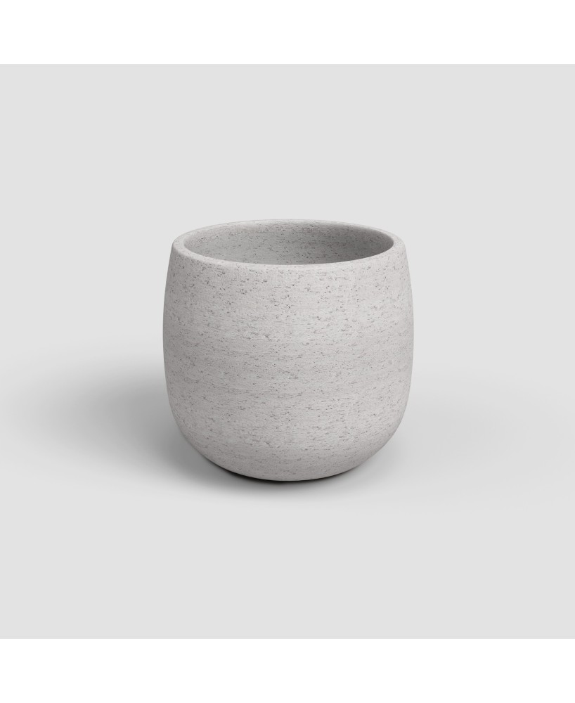 Maceta Hemera 29 cm Crema  Elegancia y Durabilidad para Tu Jardín | Endanea Garden

