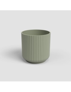 MACETA LUNA 12CM  MA VERDE