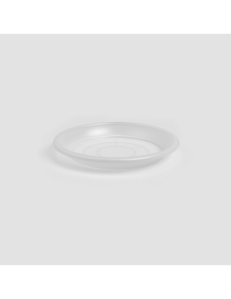 Platillo Redondo de Plástico Reciclado 0,14L | Resistente UV e Impermeable

