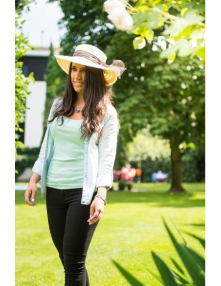 SOMBRERO DE PAJA PARA MUJER TALLAS 55/56