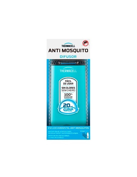 Escudo Protector Antimosquitos 20m² con Praletrina  Sin Olores ni Llamas