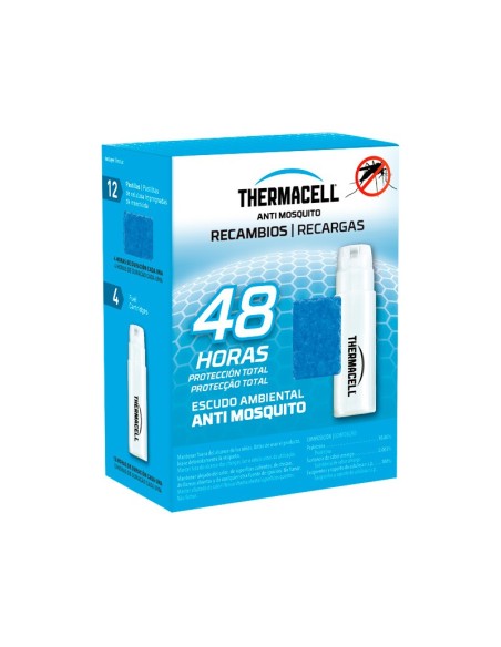 Recarga Thermacell 48 Horas  Recambios Compatibles con Dispositivos Thermacell