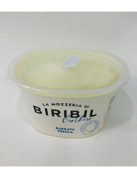 QUESO MOZZARELA (BURRATA FRESCA) BIRIBIL 150 GR