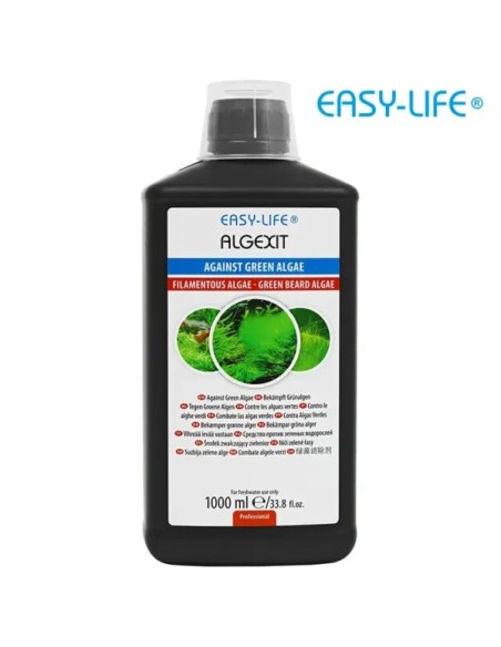 AlgExit 1000ml Tratamiento Anti Algas para Acuarios de Agua Dulce