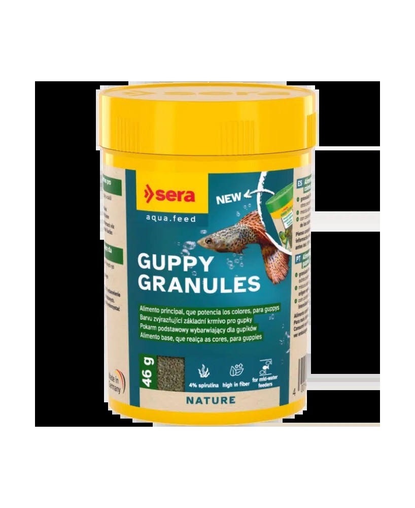 SERA GUPPY GRANULES 100ML 46GR