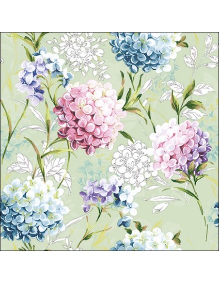 SERVILLETA 33 HORANA GREEN FSC MIX