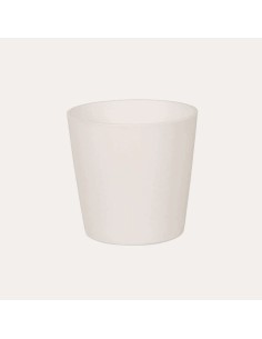 MACETA  COMETA 11X11.5CM BLANCO