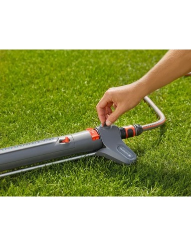 Aspersor Oscilante AquaZoom M Gardena - Riego Preciso para Césped