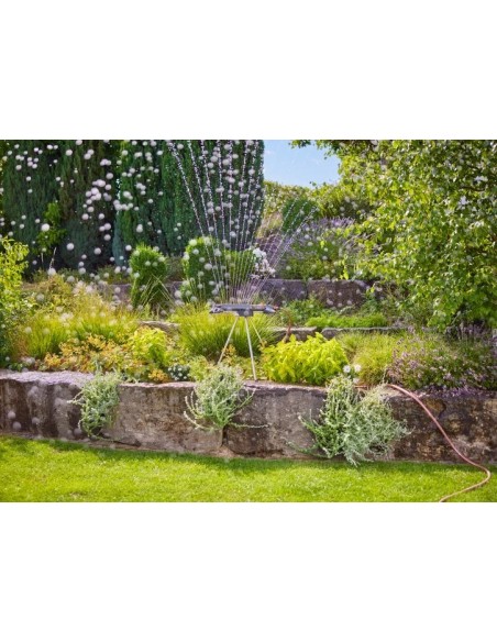 Aspersor Oscilante AquaZoom M Gardena - Riego Preciso para Césped